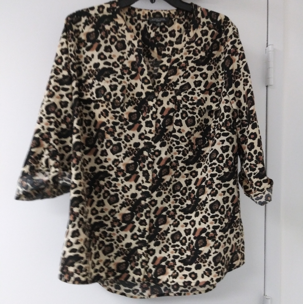 Notations Women's Blouse Size 2x